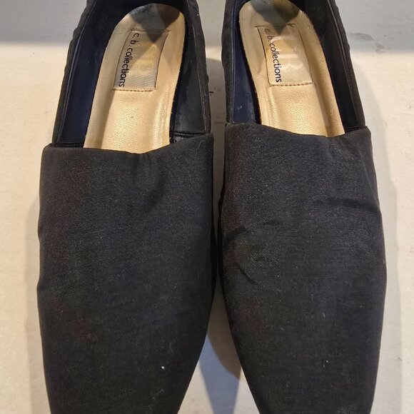 Women's Black Slip-on Dress Shoe CB Collections Emily size 8 1.5" heel - Picture 11 of 12